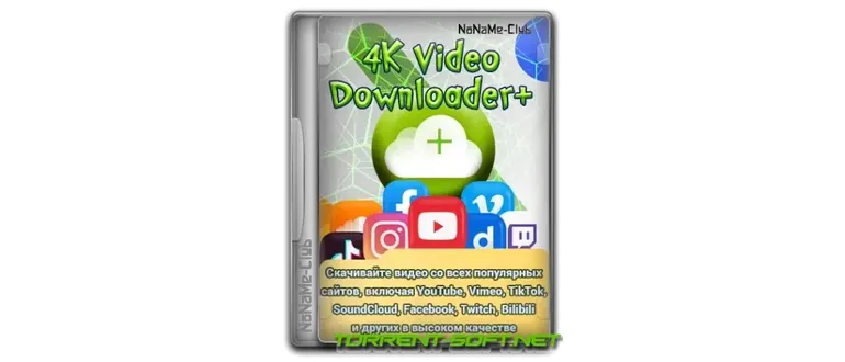 Иконка 4K Video Downloader+ 1.2.0.0031 RePack (& Portable) by KpoJIuK [Multi Ru]