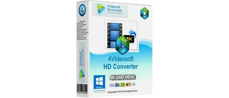 Иконка 4Videosoft HD Converter 6.2.12 RePack (2017) Русский Английский