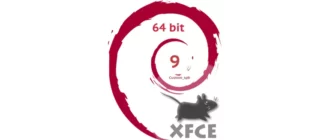 Иконка [amd64] Debian 9 Stretch XFCE custom spb