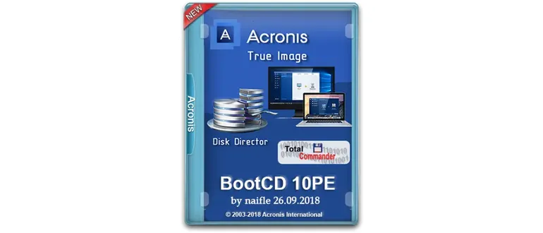 Иконка Acronis BootCD 10PE x86x64 (2018) РС by naifle