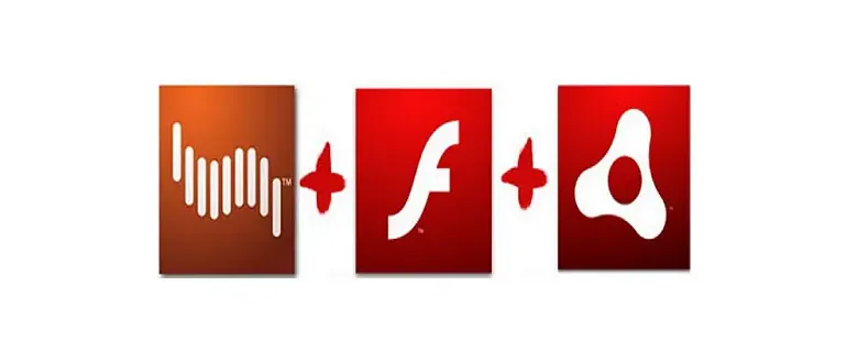 Иконка Adobe components Flash Player AIR Shockwave Player (2019) PC RePack by D!akov