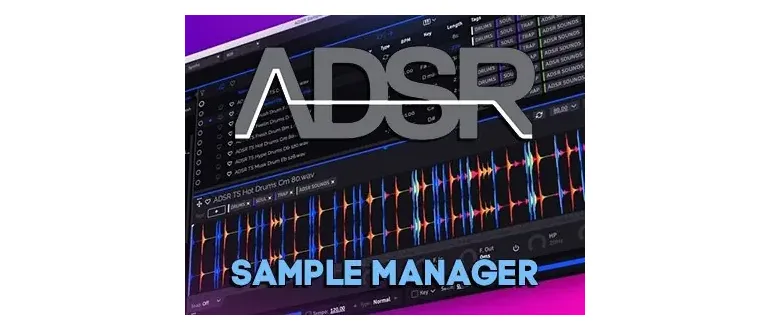Иконка ADSR Sample Manager 1.7.4 STANDALONE, VSTi, VSTi3, AAX [En]