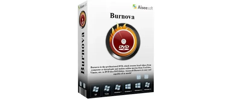 Иконка Aiseesoft Burnova 1.3.36 (2019) PC RePack & Portable by elchupacabra