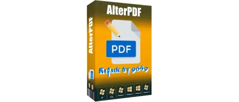 Иконка AlterPDF Pro 6.0 RePack (& Portable) by 9649 [Multi Ru]