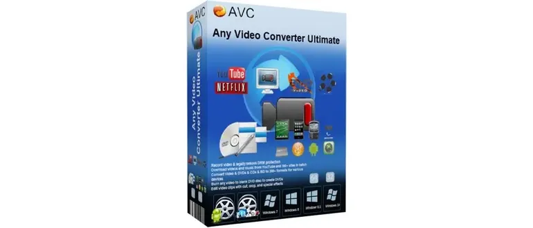 Иконка Any Video Converter Ultimate 7.0.9 RePack (& Portable) by elchupacabra [Multi Ru]