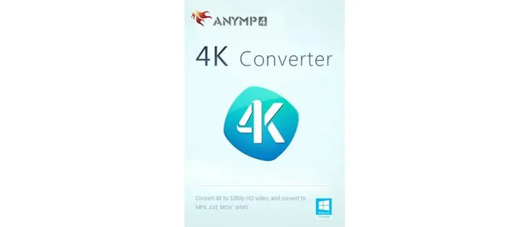 Иконка AnyMP4 4K Converter 7.2.12 RePack (2017) Русский Английский