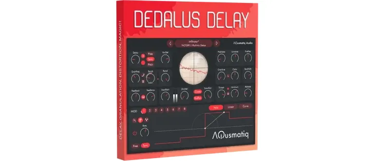 Иконка AQusmatiq Audio - Dedalus Delay 1.0.0 VST 3, AAX (x64) RePack by MOCHA [En]