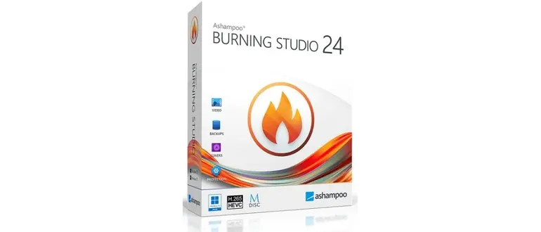 Иконка Ashampoo Burning Studio 24.0.1.22 RePack (& Portable) by elchupacabra [Multi Ru]