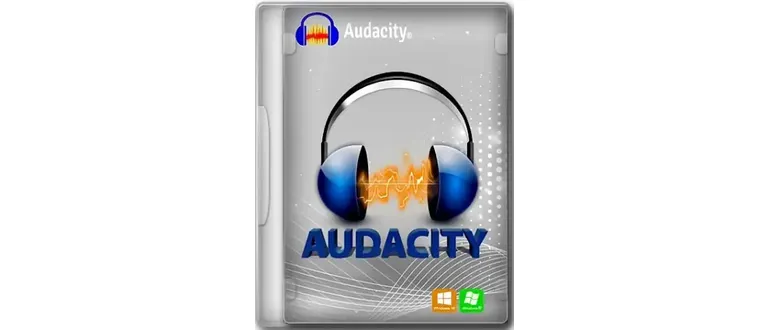 Иконка Audacity 3.3.0 RePack (& Portable) by Dodakaedr [Multi Ru]