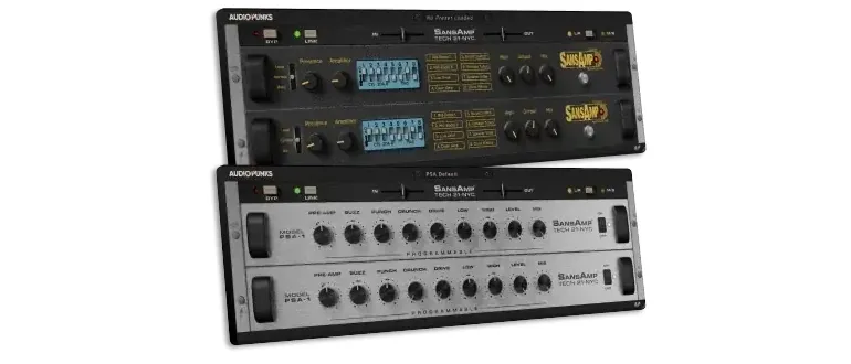 Иконка Audiopunks - SansAmp Rack 1.0.0 VST 3, AAX (x64) [En]