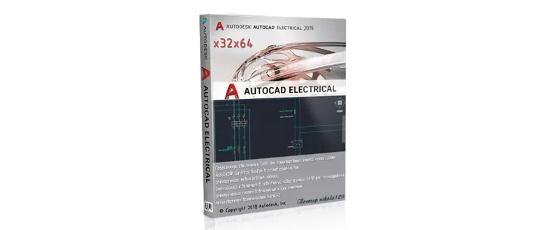 Иконка Autodesk AutoCAD Electrical 2019.0.1 [x86-x64] (2018) РС by m0nkrus
