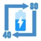 Иконка Battery Alert 40-80 Pro 1.33 (2017) Android