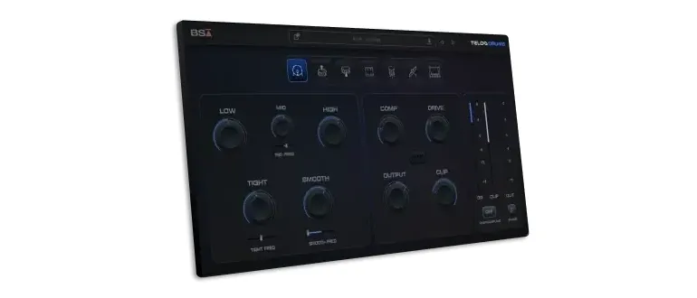Иконка Black Salt Audio - Telos Drums 1.0.3 VST 3, AAX RePack by SEnki [En]