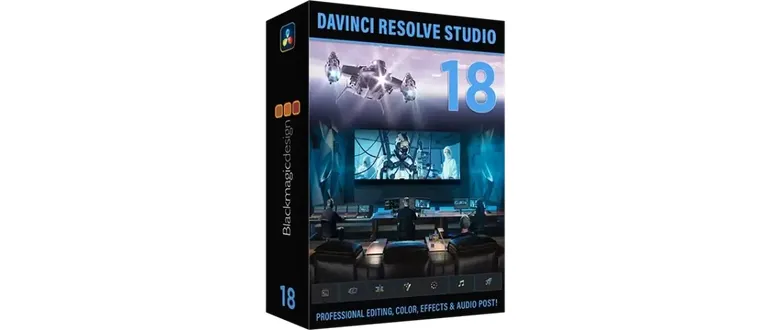 Иконка Blackmagic Design DaVinci Resolve Studio 18.1.3 Build 8 RePack by KpoJIuK [Multi Ru]