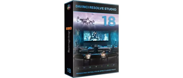 Иконка Blackmagic Design DaVinci Resolve Studio 18.1 Build 16 [Multi Ru]