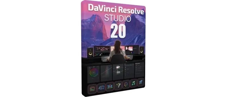 Иконка Blackmagic Design DaVinci Resolve Studio 20.0B Build 47 Public Beta 4 RePack by KpoJIuK [Multi Ru]