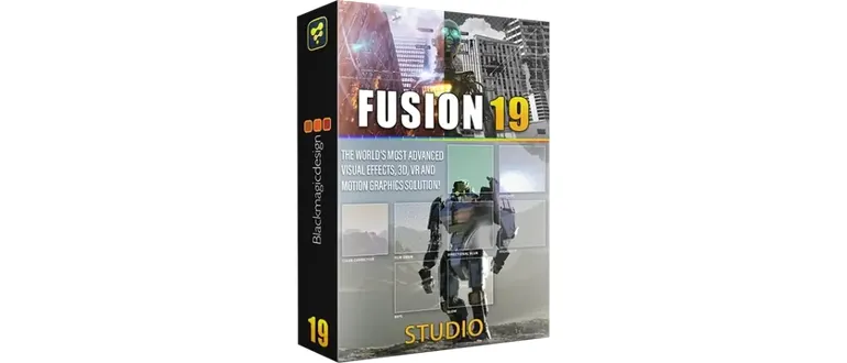 Иконка Blackmagic Design Fusion Studio 19.0.1 Build 5 (x64) [Multi Ru]
