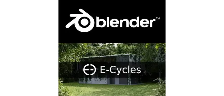 Иконка Blender E-Cycles 2021.1 3.0.0 Alpha Portable [Multi Ru]