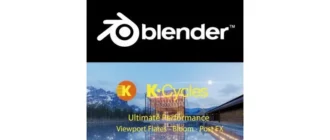 Иконка Blender K-Cycles RTX 2021 3.0.0 Alpha Portable [Multi Ru]