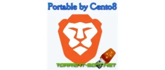 Иконка Brave Browser 1.56.11 Portable by Cento8 + ext [Ru En]