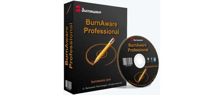 Иконка BurnAware Professional 16.5 RePack (& Portable) by Dodakaedr [Multi Ru]