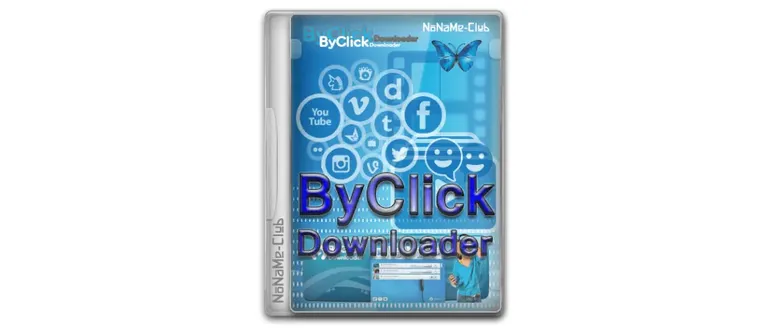 Иконка ByClick Downloader Premium 2.3.6 RePack (& Portable) by elchupacabra [Multi Ru]