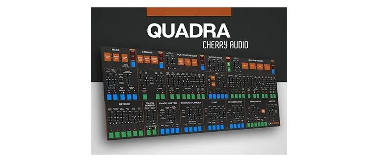 Иконка Cherry Audio - Quadra 1.0.4.75 Standalone, VSTi, VSTi 3, AAX (x64) RePack by R2R [En]