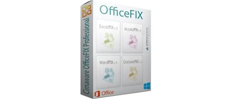 Иконка Cimaware OfficeFIX Professional 6.122 Portable (2017) Английский