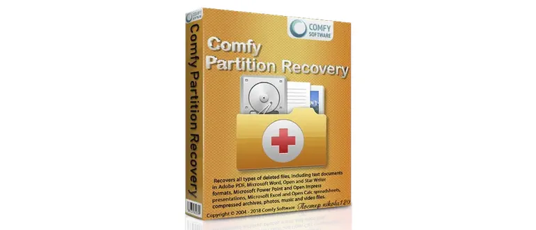 Иконка Comfy Partition Recovery 2.8 RePack (& Portable) by ZVSRus x86 x64 [2018, ENG + RUS]