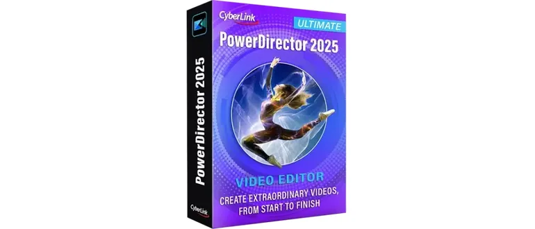 Иконка CyberLink PowerDirector 2025 Ultimate 23.0.0927.2 (x64) [Multi]