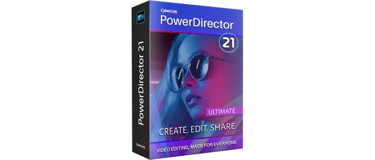 Иконка CyberLink PowerDirector Ultimate 21.4.2812.0 (x64) RePack by PooShock [Multi Ru]