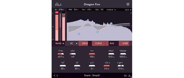 Иконка Denise Audio - Dragon Fire 1.0.0 VST, VST3, AAX (x32 x64) [En]