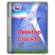 Иконка DesktopClock3D 1.92 + Portable [Multi Ru]