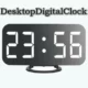 Иконка DesktopDigitalClock 2.92 Portable [Multi Ru]
