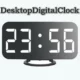 Иконка DesktopDigitalClock 4.41 + Portable [Multi Ru]