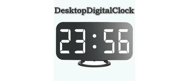Иконка DesktopDigitalClock 4.41 + Portable [Multi Ru]