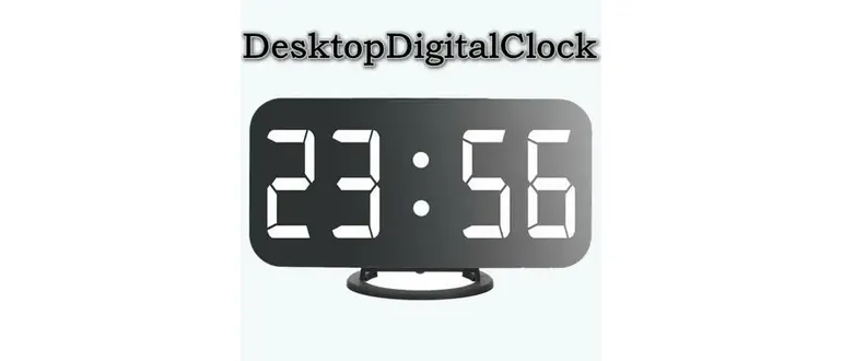 Иконка DesktopDigitalClock 4.71 + Portable [Multi Ru]