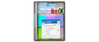 Иконка DesktopNoteOK 3.88 + Portable [Multi Ru]