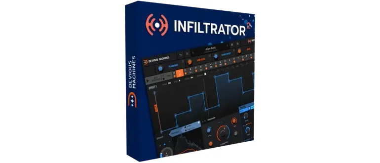Иконка Devious Machines - Infiltrator 2.2.10 VST, VST 3, AAX (x64) RePack by TCD [En]