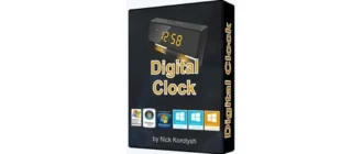 Иконка Digital Clock 4.5.4 Stable + Portable (2017) MULTi Русский