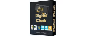 Иконка Digital Clock 4.7.9 Final + Portable [Multi Ru]