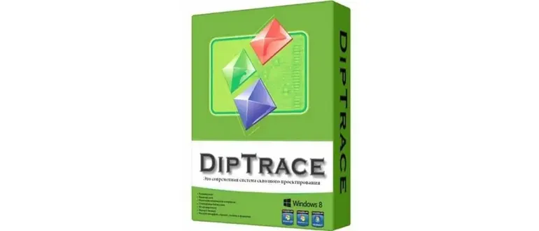 Иконка DipTrace 4.3.0.5 + 3D Models [En]