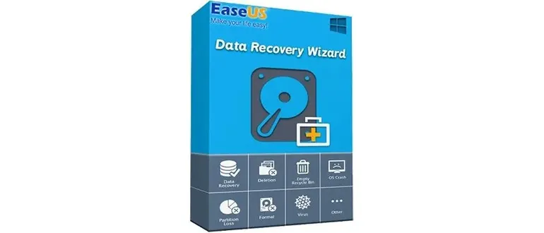 Иконка EaseUS Data Recovery Wizard 15.6.0.0 (2022) PC RePack & Portable by Dodakaedr