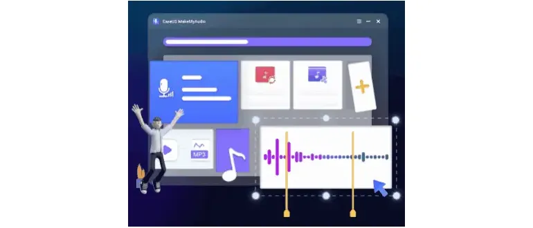 Иконка EaseUS MakeMyAudio 2.0.0 [Multi]