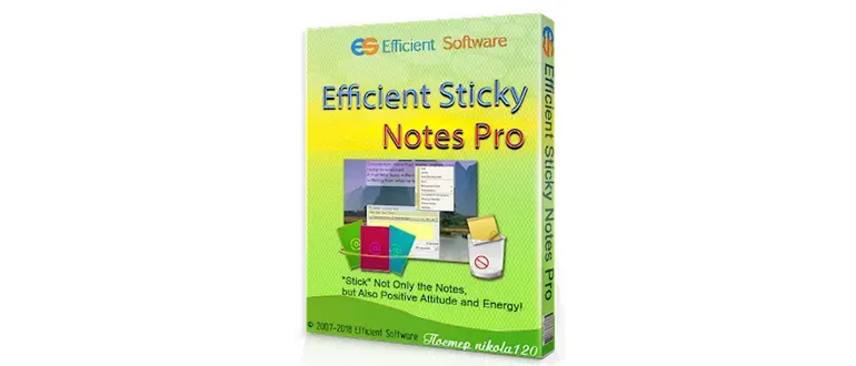 Иконка Efficient Sticky Notes Pro 5.50 Build 542 (2018) РС + Portable