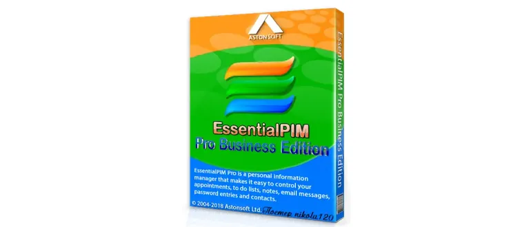 Иконка EssentialPIM Pro Business Edition 8.1 (2018) РС RePack & portable by KpoJIuK