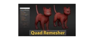 Иконка Exoside QuadRemesher 1.2.1 for 3ds Max [En]