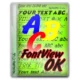 Иконка FontViewOK 7.41 + Portable [Multi Ru]