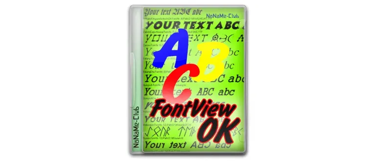 Иконка FontViewOK 7.41 + Portable [Multi Ru]