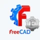 Иконка FreeCAD 0.20.1 + Portable (x64) [Multi Ru]